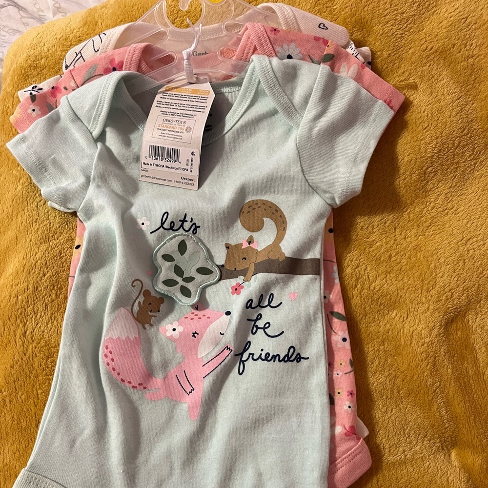 Baby girl onesies